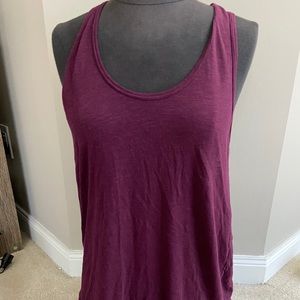 VS PINK Burgundy Tank Top
